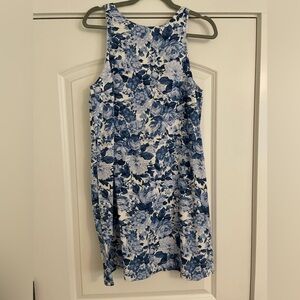 Abercrombie & Fitch Shift Dress - Blue & White Floral